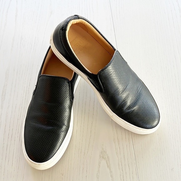 Greats Wooster Sneakers Nero Slip On Loafers Black Leather Limited Edition 39
